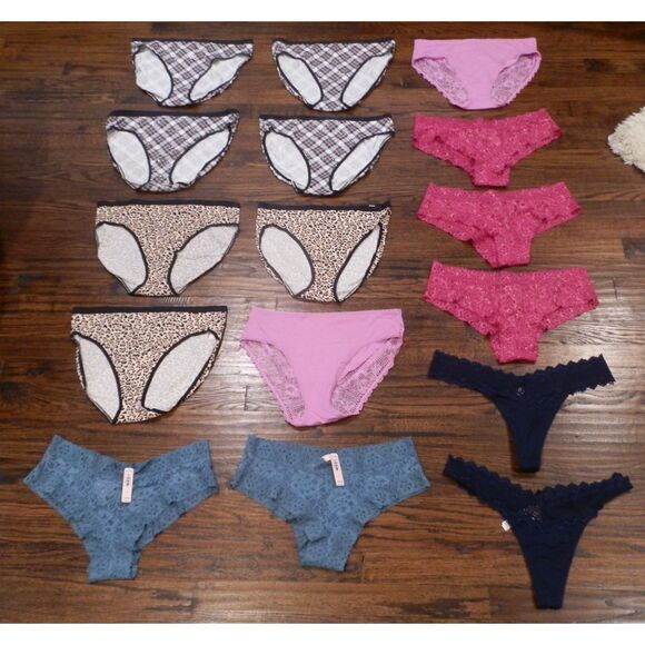 Victoria's Secret Women's Panties Underwear Lot of 16 Size Large NWT READ - Picture 1 of 2